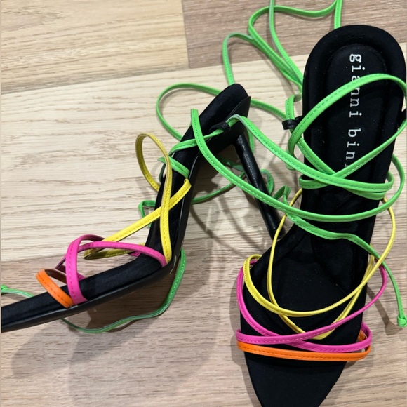 Gianni bini multicolor heel - Picture 4 of 6